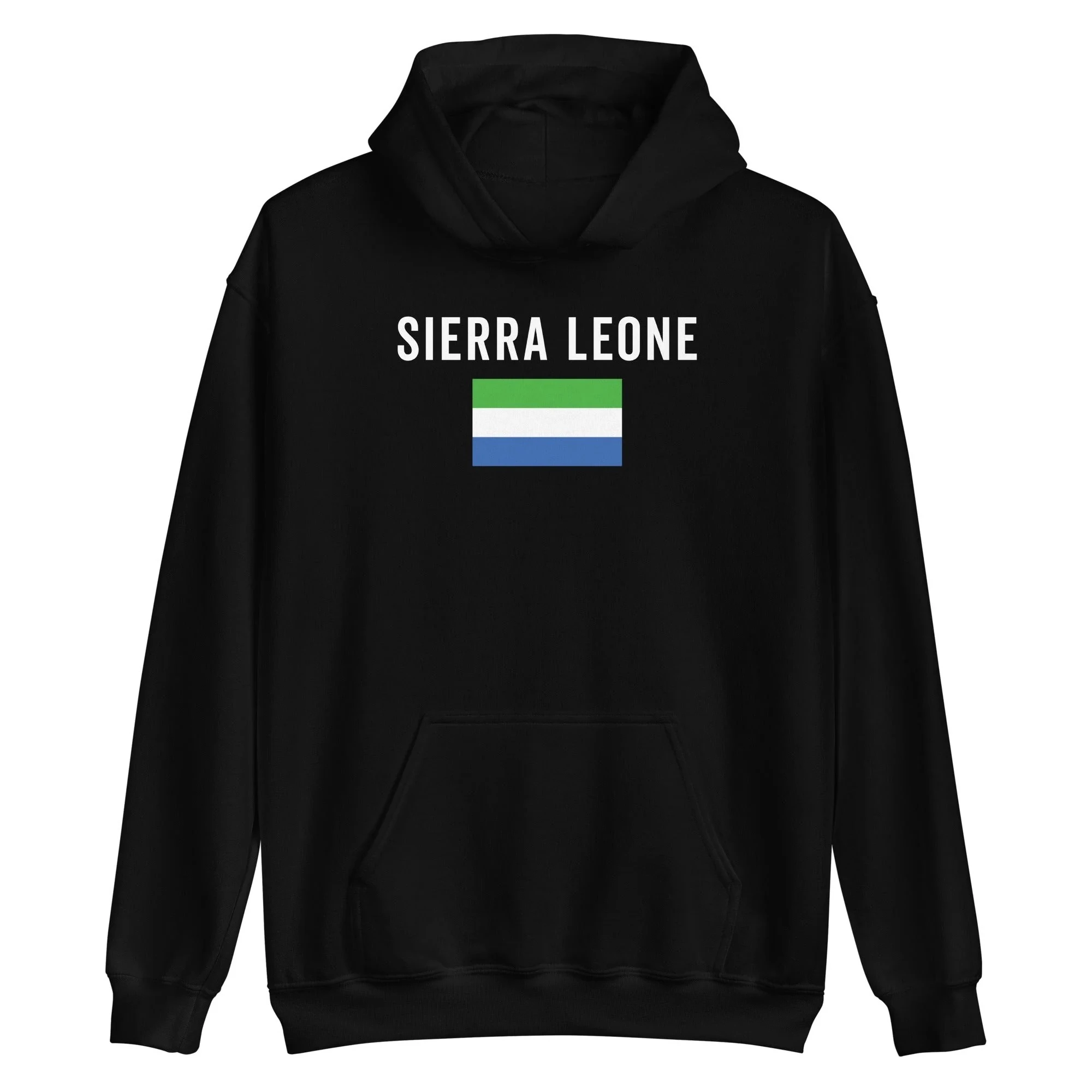 

Sierra Leone Flag Hoodie Men's and Women's Long Sleeve Sweatshirt Pullover Tops Sportswear Jersey Men Clothing Retro Streetwear
