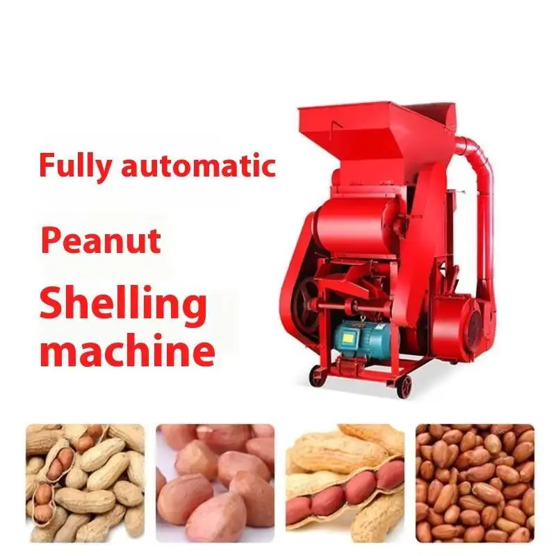 Commercial Peanut Huller, High-yield Peanut Dust Removal Sheller Peanut Sheller, Fully Automatic Oil Mill - Image 4