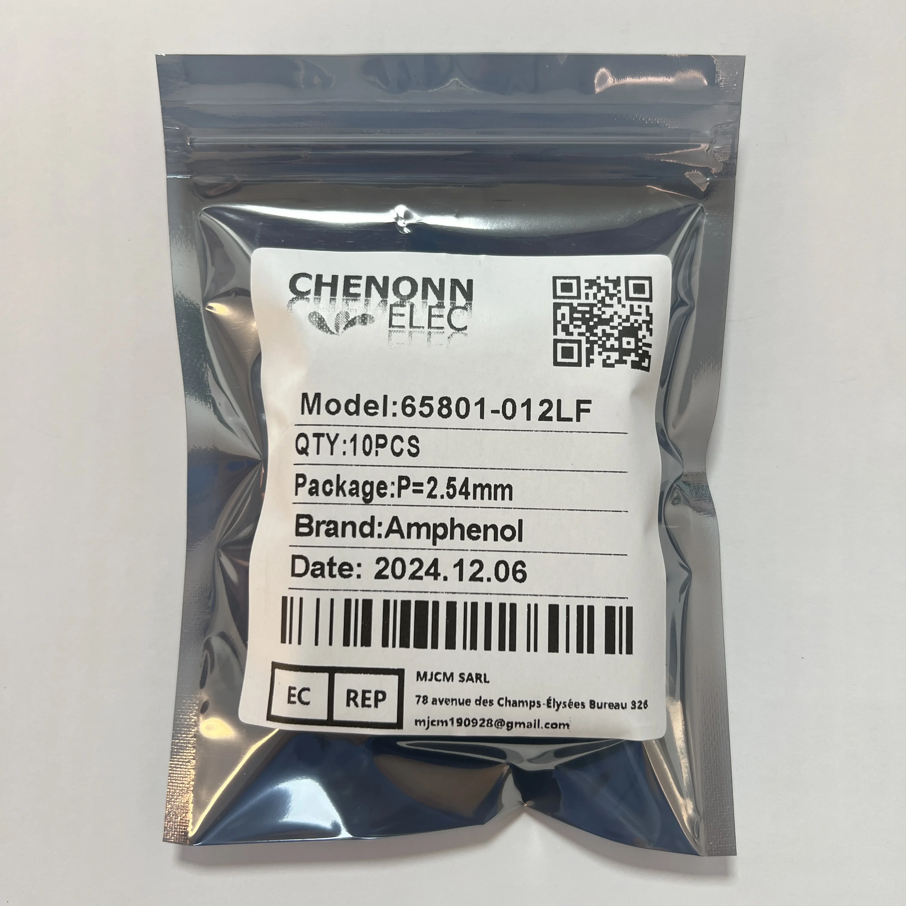 5 unids/lote 65801-012LF (conectores FFC/FPC)