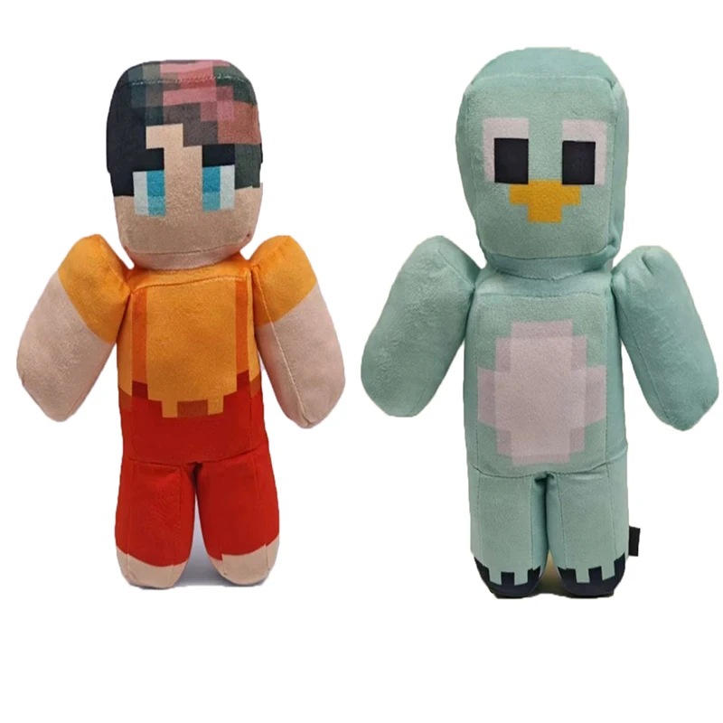 Cute Milo and Chip Plush Toys Game Doll Soft Stuffed Cartoon Doll For Kids Birthday Christmas Gifts 25cm