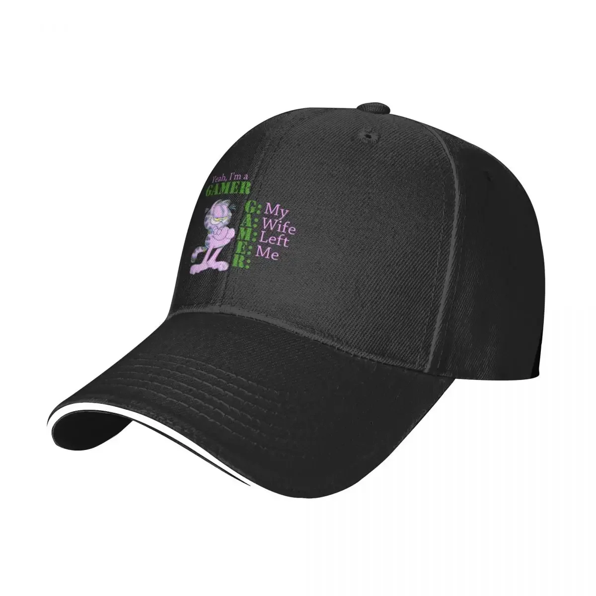 Yeah, I'm a GAMER-the cat Baseball Cap Dropshipping Hat Baseball Cap Golf Cap Women's Men's