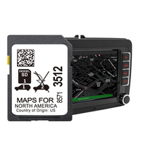 for GMC Acadia/Canyon/Sierra/Terrain/Yukon Car Media Upgrade Canada USA Mexico Map Navigation SD Card 32GB 2024 Version