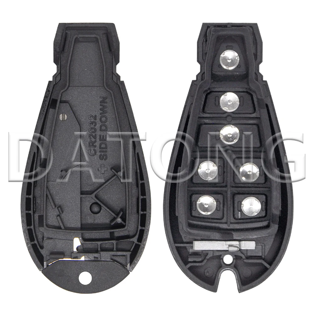 Datong World For Jeep Cherokee Dodge 300C Chrysler Town Country Replacement Smart Card Housing Cover  Car Remote Key Shell Case