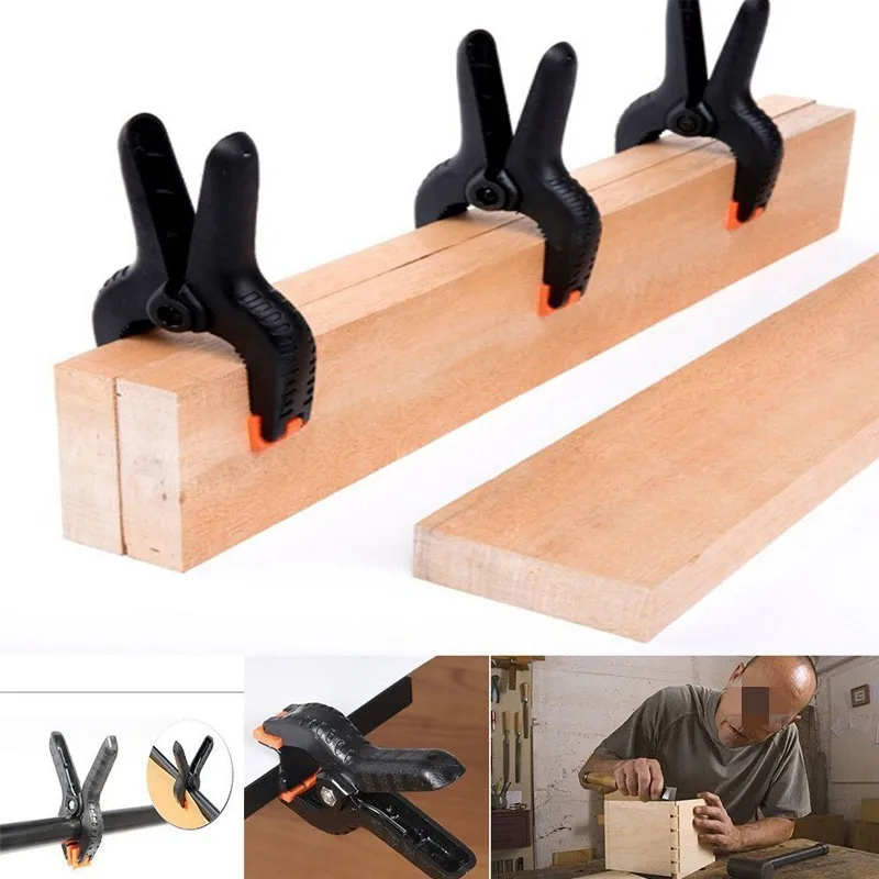 1/3/5/10pcs 2 Inch DIY Plastic Nylon Clamp Woodworking Fastening Tools Clamps Photo Studio Background & Green Screen Fixed Clip