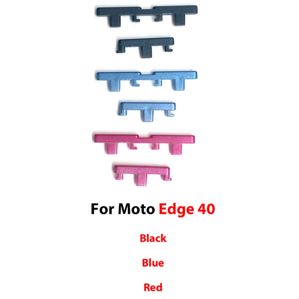 NEW Power Button + Volume Side Button For Moto Edge 40 Neo 50 Fusion 50 Pro Volume Power Button Side Key Replacement Parts image 6