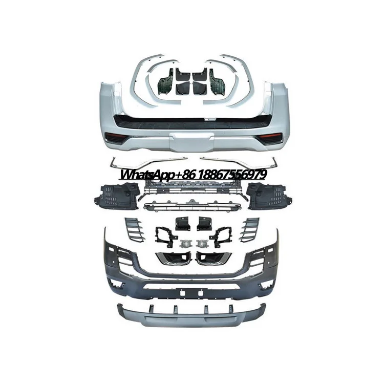 

Car Accessories LC300 Low Upgrade High Front and Rear Bumper Wheelbrow Grilles Body Kit for Land Cruiser 2020-2025