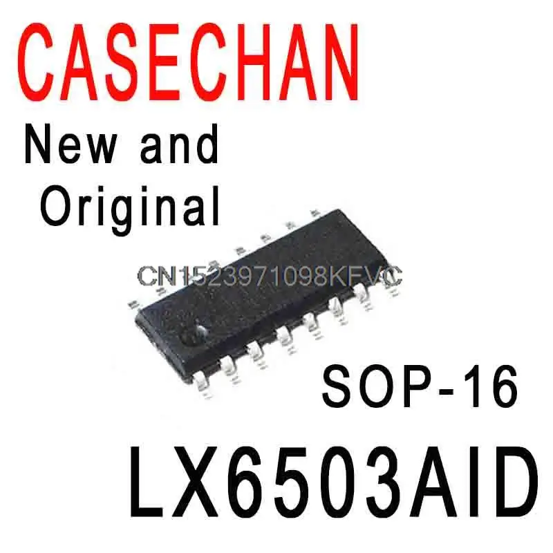 5PCS New and Original LX6503 SOP-16 LCD Backlight Power Chip In Stock IC LX6503AID