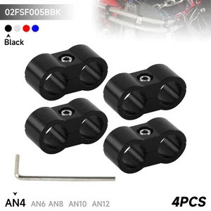 4 PCs Holzschlauch Separatempfindlicher Adapter 4an 6an 8an 10an 12an Kraftstoffleitungsbaugruppe Aluminiumlinie AN4 AN8 AN8 AN10 AN12 8 Hauptverkaufsverbindung 12an - №5