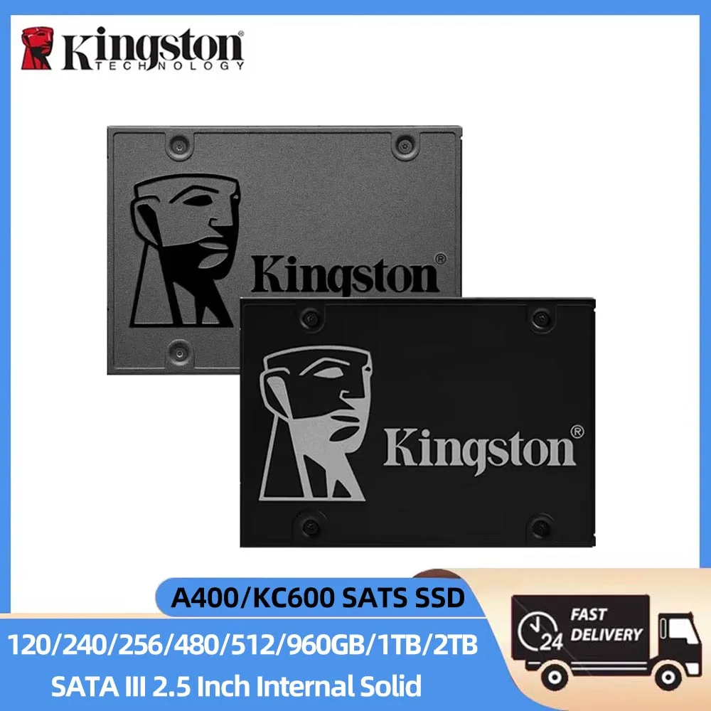 

Kingston SSD KC600 512GB 256GB 1TB 2TB A400 120GB 240GB 480GB 960GB SATA III 2.5 Internal Solid State Drive HDD Hard Disk HD SSD