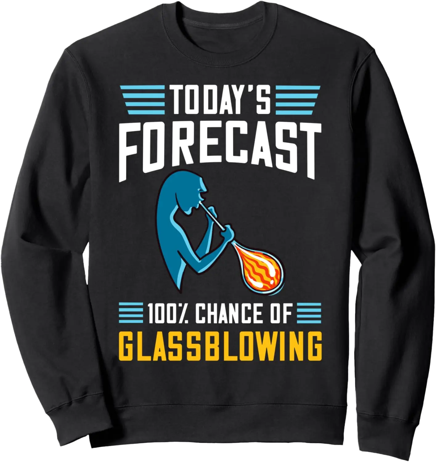 

Подарочный свитшот Glassblower Glassworking Artist