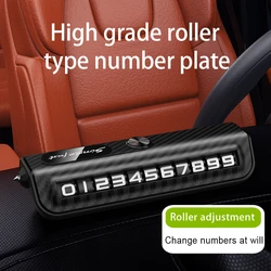 Car Phone Number Plate Car Temporary Parking Card Car Parking Number Plate Uto Styling Phone Card Plate Telephone Number