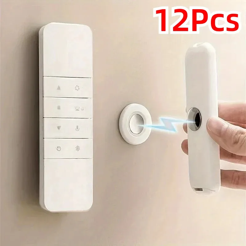 3/6/12 stücke Magnetische Fernbedienung Halter Wand Halterung Klebstoff Fernbedienung Halter Starken Halt TV Fernbedienung Halter für Home Office
