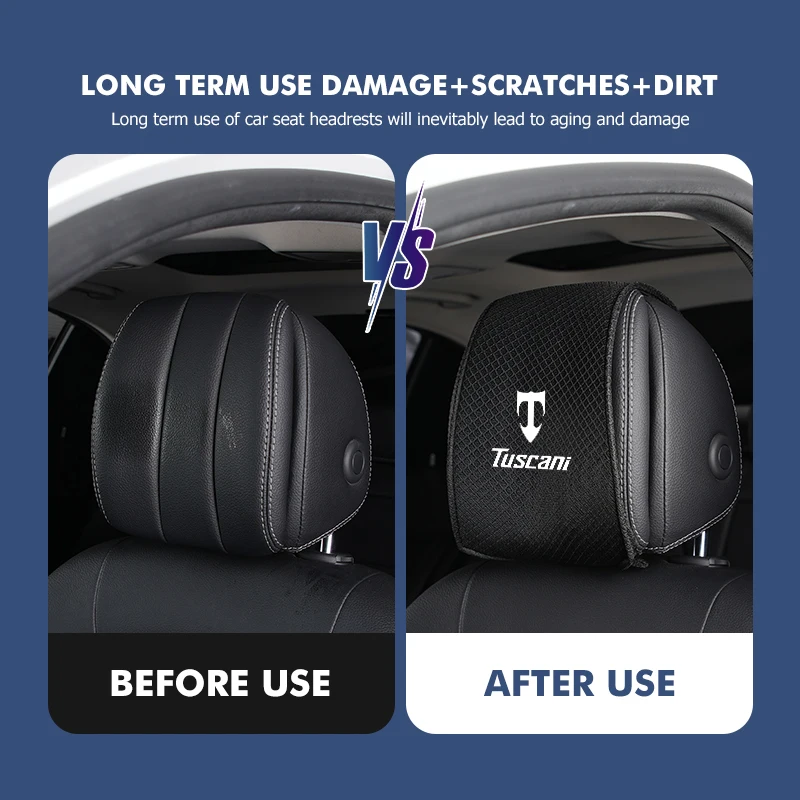 العالمي سيارة مسند الرأس بالمقعد الجليد الحرير رئيس وسادة الغبار غطاء لشركة هيونداي توسكاني كوبيه تيبورون 2004 2005 2006 2007 2008 2009