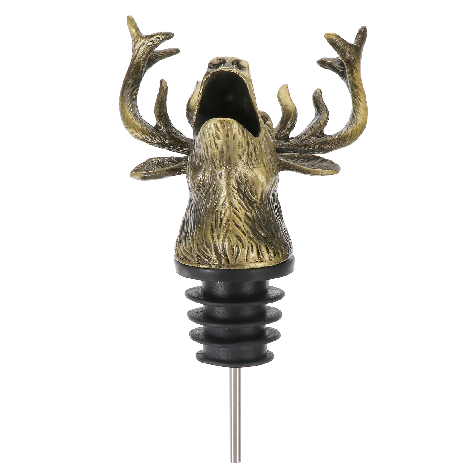 

Sparkling Christmas Pourer Trendy Decor Aerator Electric Decanter Zinc Alloy Spout Elk Head