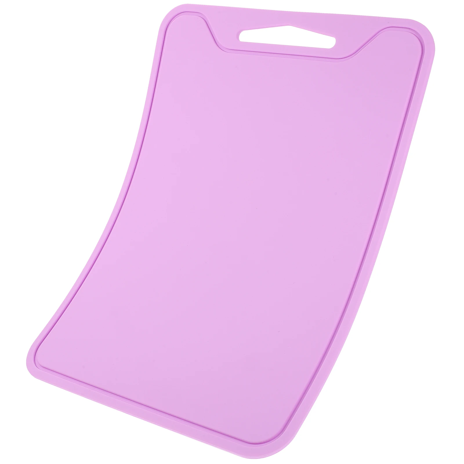 

Foldable Cutting Board Silicone Kitchen Chopping Mat Blue Vegetable Fruit Meat Non Skid Hanging Practical Supply