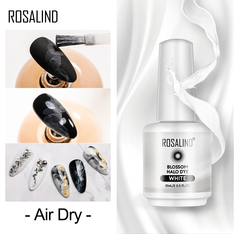 Rosalind 15ml Primer Base Top Coat Nail Polish Semi-Permanent Hybrid Reinforce UV Gel Varnish for Nail Gel Nail Art