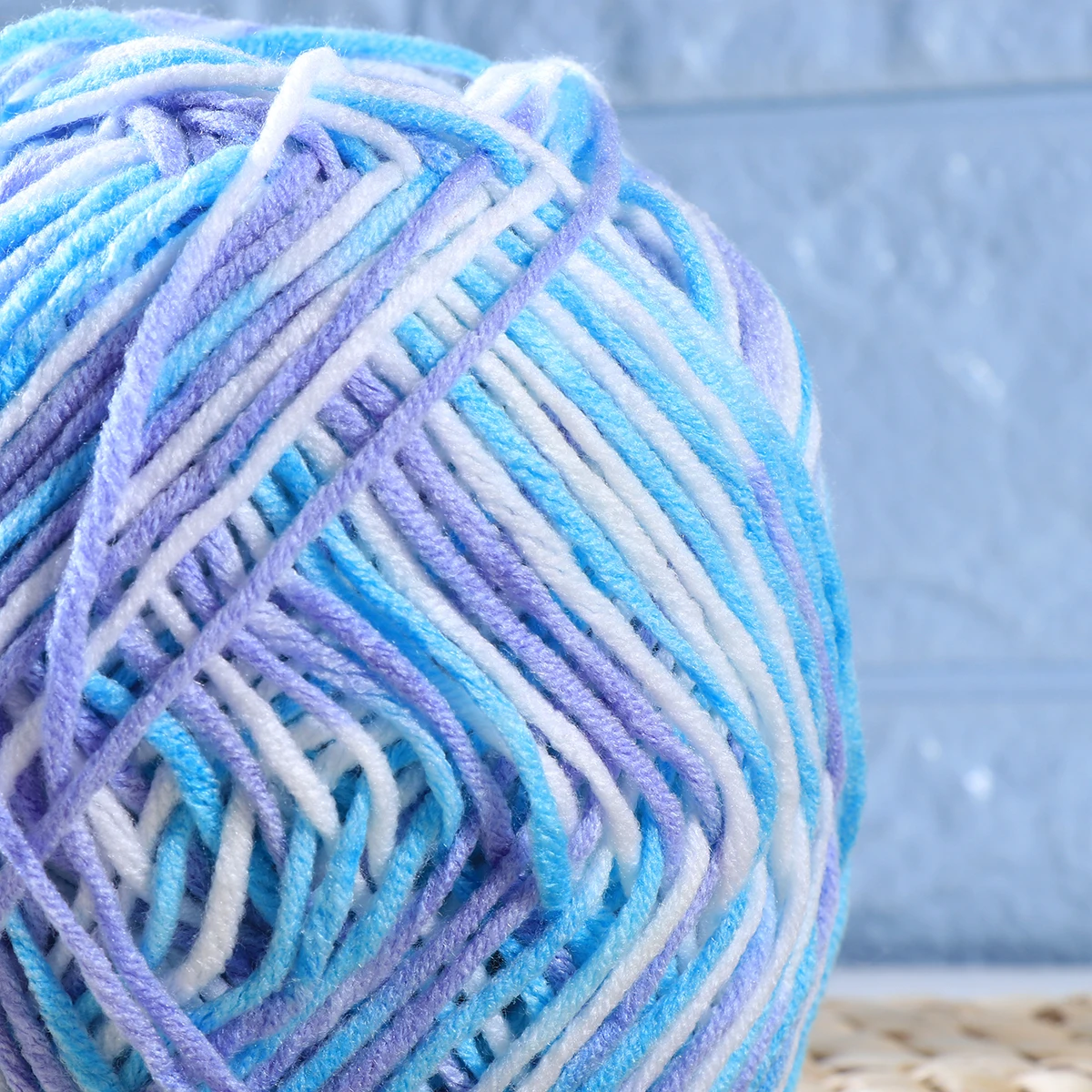 

50G Knitting Yarn Soft Warm Handcraft Wool for Sweaters Scarves Hats Gloves Shawls DIY Christmas Gift Making