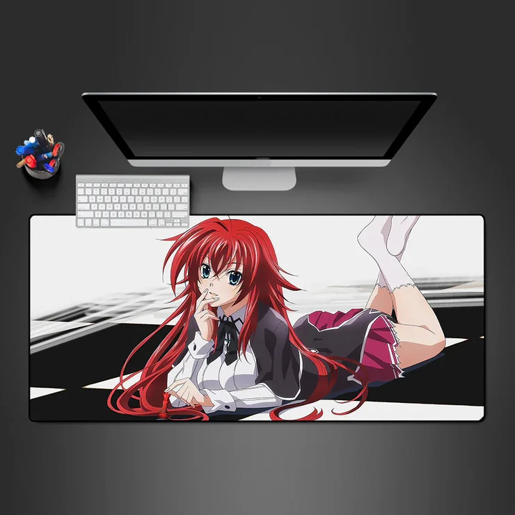 

Коврик для мыши Rias Gremory Mause на компьютерный стол, аксессуары для клавиатуры, длинный коврик для мыши, коврик для мыши, геймерский коврик для мыши, игровые коврики, настольный коврик Xxl