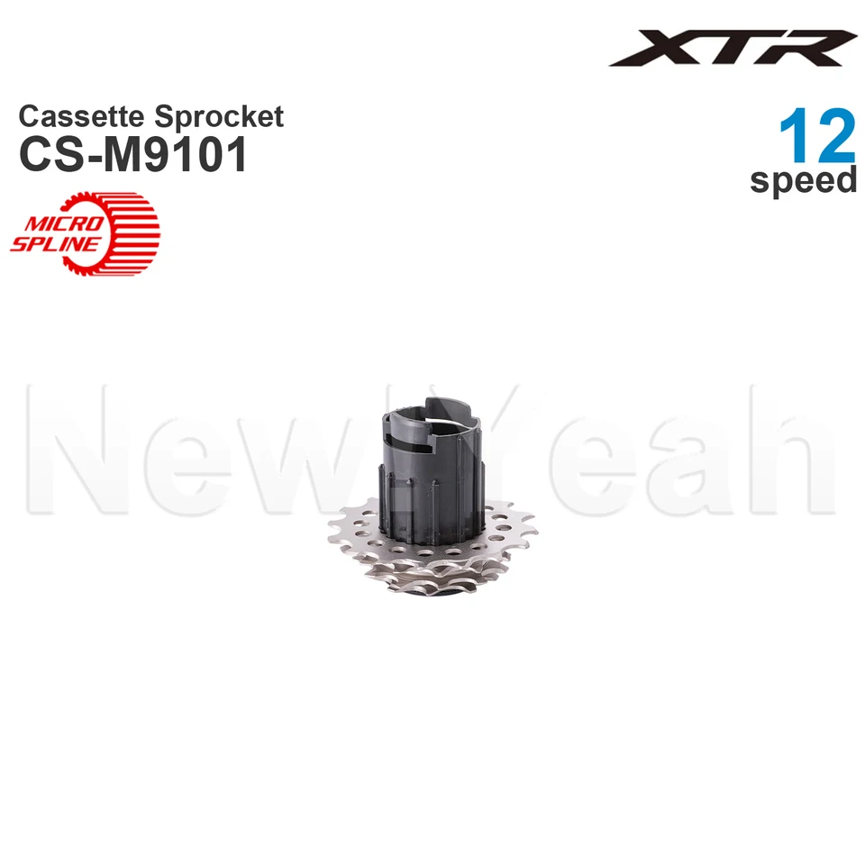 SHIMANO-XTR-カセットスプロケット,フリーホイール,MTB,12スピード,10