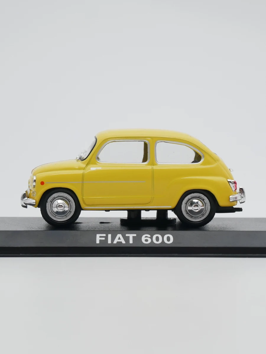 Ixo 1:43 Ist Fiat 600 Diecas Car Metal Toy Model