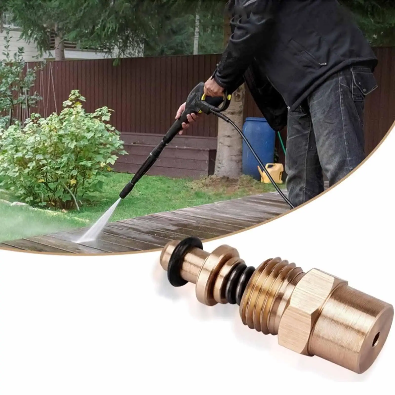 

High Performance Washer Boost Valve Compact Metal Pressure Cleaning Pump for Outdoor Garden Car Wash