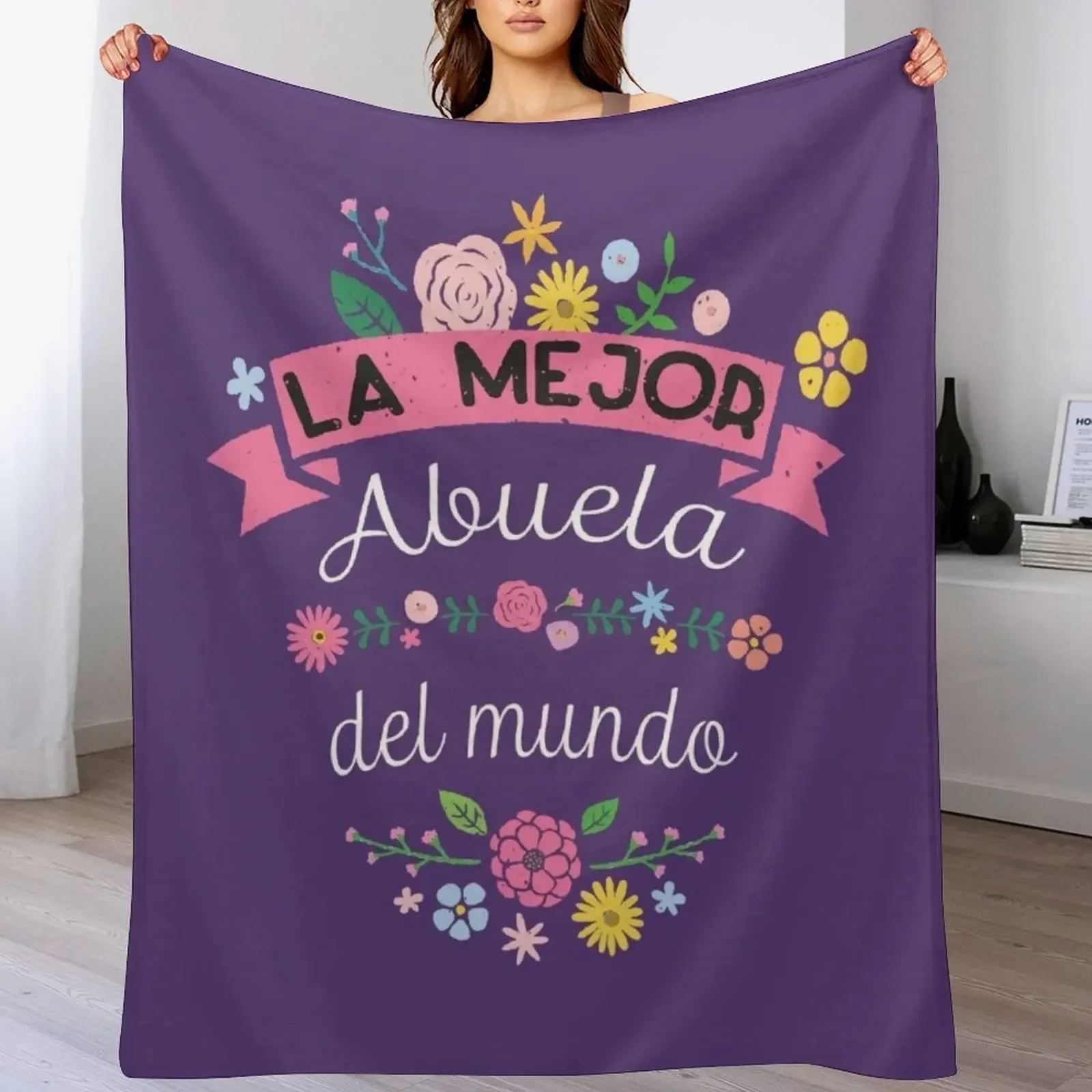 

Regalo De Cumpleaos Para Abuela Throw Blanket Baby blankets ands warm winter Fashion Sofas Blankets