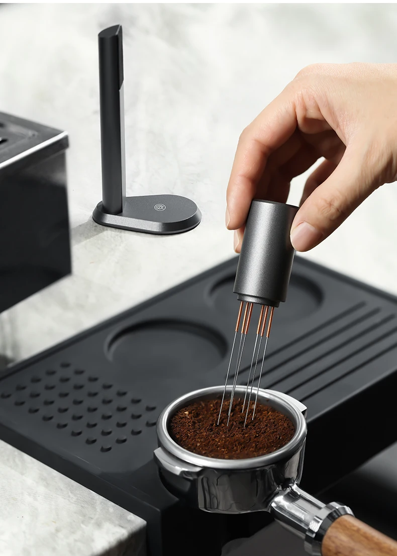 

Thunder Barista Tools Coffee Accessories 6pcs 0.6mm Magnetic Wdt Tools Espresso Needle Distribution Tools