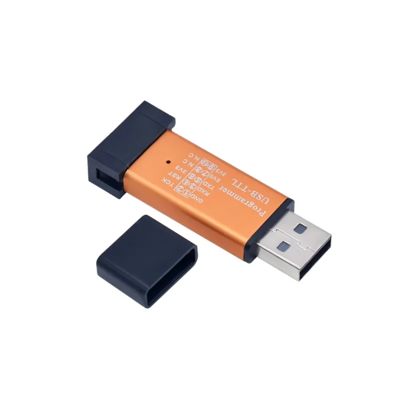 Auto Programmer Microcontroller, MCU, STC 51, 3.3V, 5V, Universal, Dual Voltage, USB Cable for TTL download