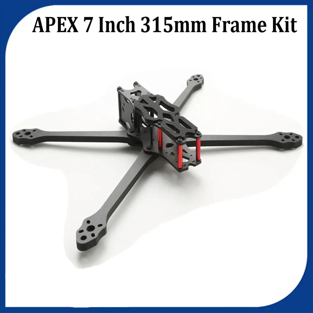 

APEX 7 Inch 315mm Carbon Fiber Quadcopter Frame Kit 5.5mm Arm For FPV Freestyle RC Racing Drone DIY