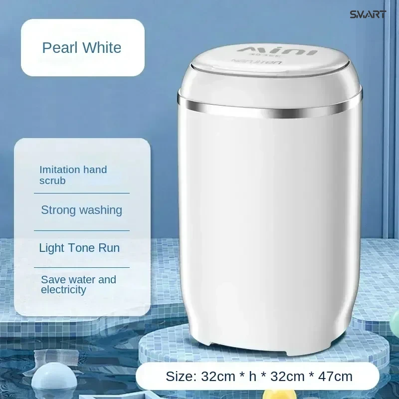 Portable automatic washing machine，save water and electricity， Household small. Underwear and socks. Fantastic washing.