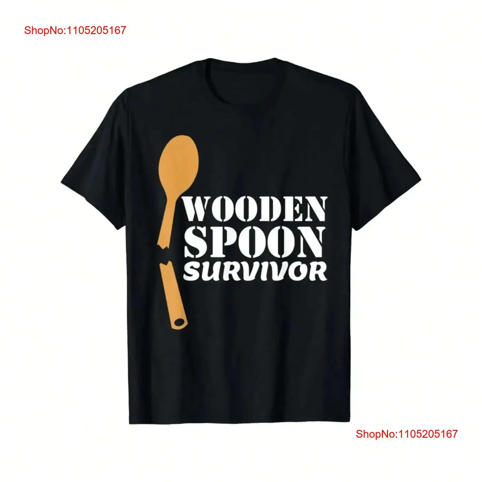 T Shirt Wooden Spoon Survivor Italian Filipino Pride vintage Washed homme streetwear Casual Top For Everyday Wear Stretched