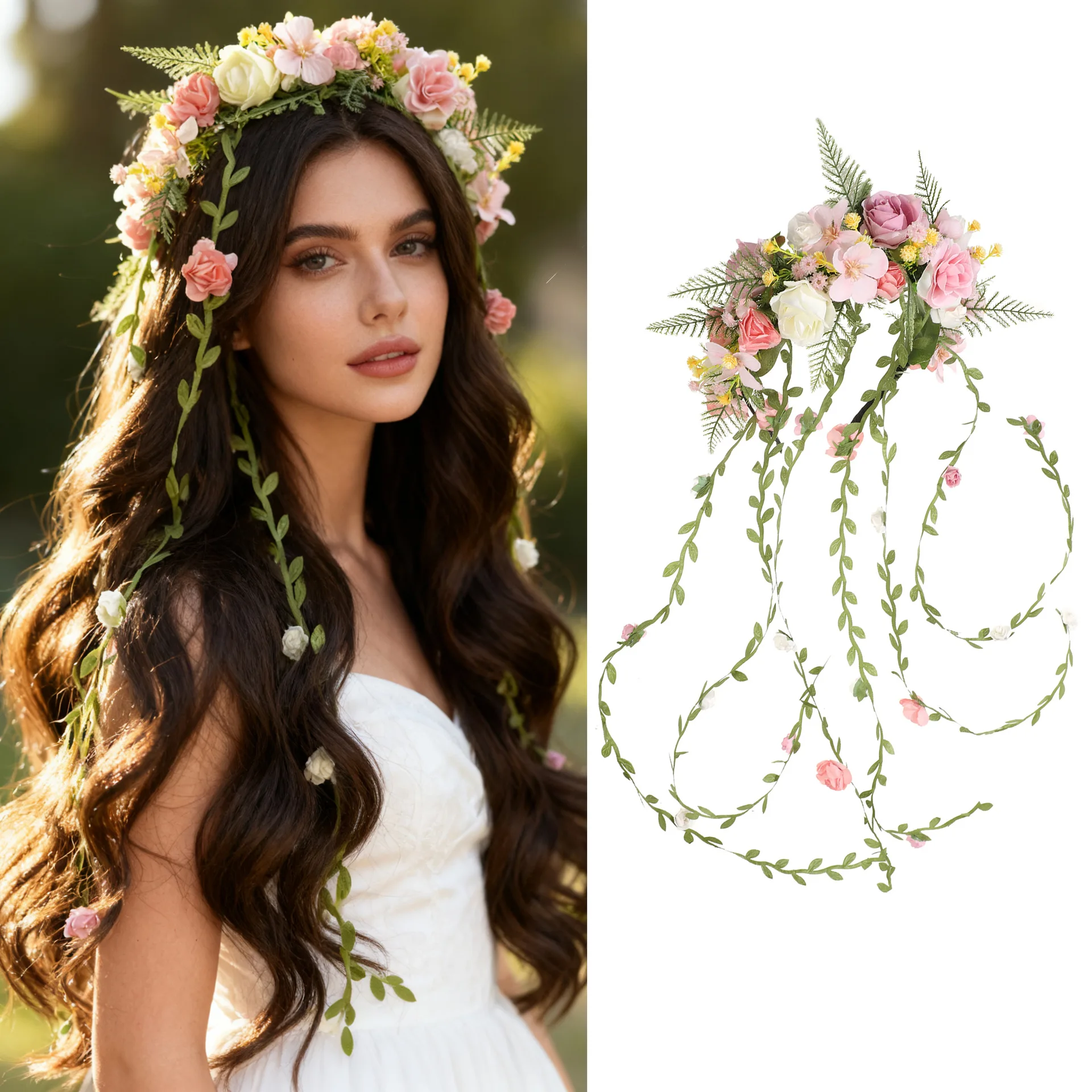 nova-tiara-de-tecido-boemia-com-flores-e-folhagens-acessorio-de-cabelo-coroa-floral-para-penteados-presente-para-meninas
