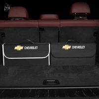 Caja de almacenamiento plegable con logotipo de coche, bolsa de viaje para maletero de coche, para Chevrolet Cruze Sail Corsa Aveo Matiz Onix Cobalt Beat Groove
