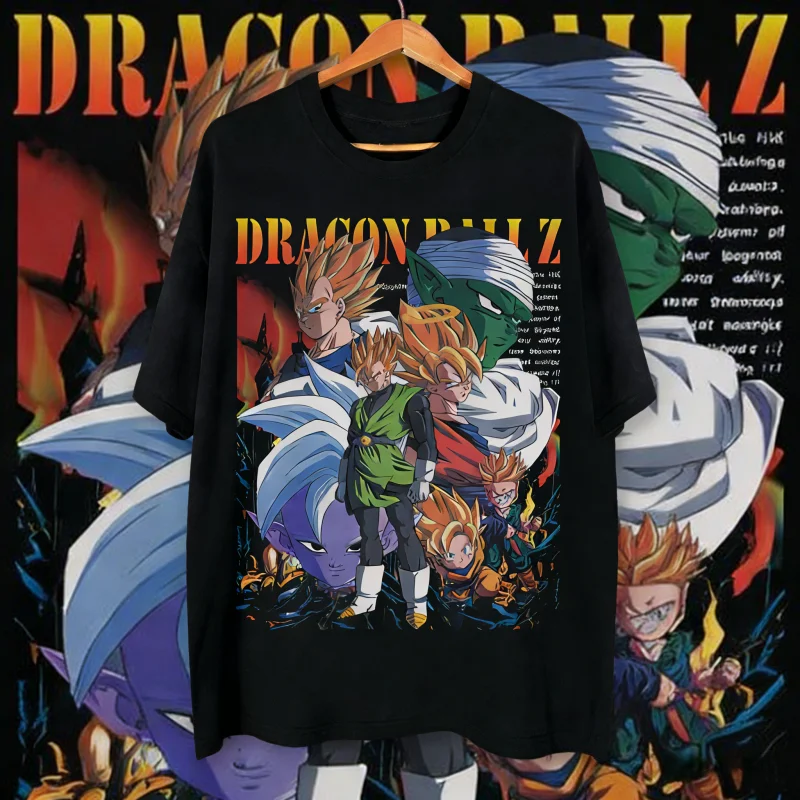 Men Shoes Under 100 - T-shirt Estiva 2026 Dragon Ball Team