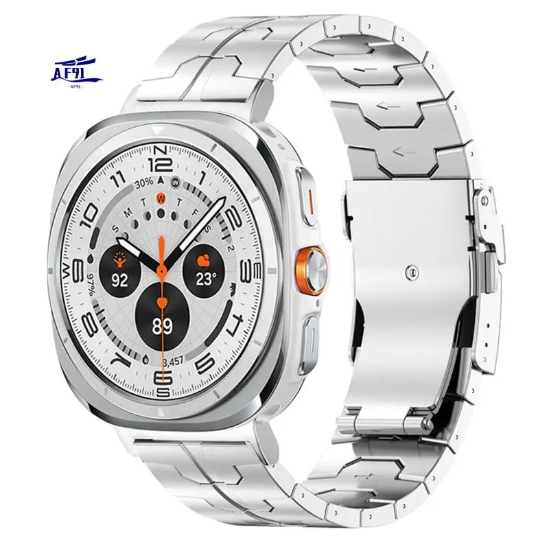 

AF91-Titanium Alloy Watch Band For Samsung Galaxy Watch Ultra 47Mm Titanium Strap For Galaxy Watch 7 Ultra Bracelet