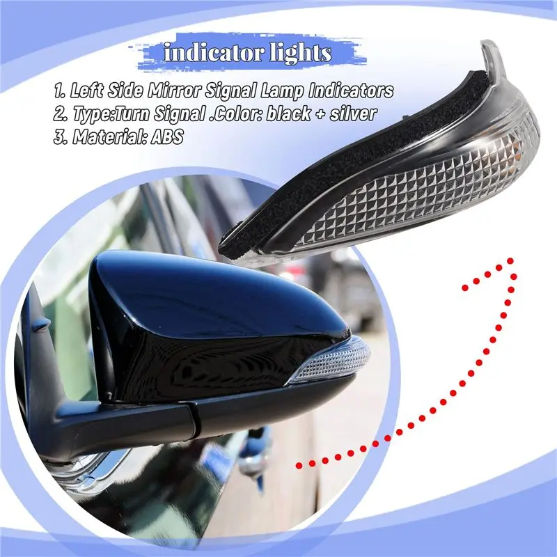 Hot Selling-Rearview Mirror Turn Signal Light Lamp Blink For Toyota Corolla Camry Yaris Prius C Avalon For Scion Im Venza,Rearvi