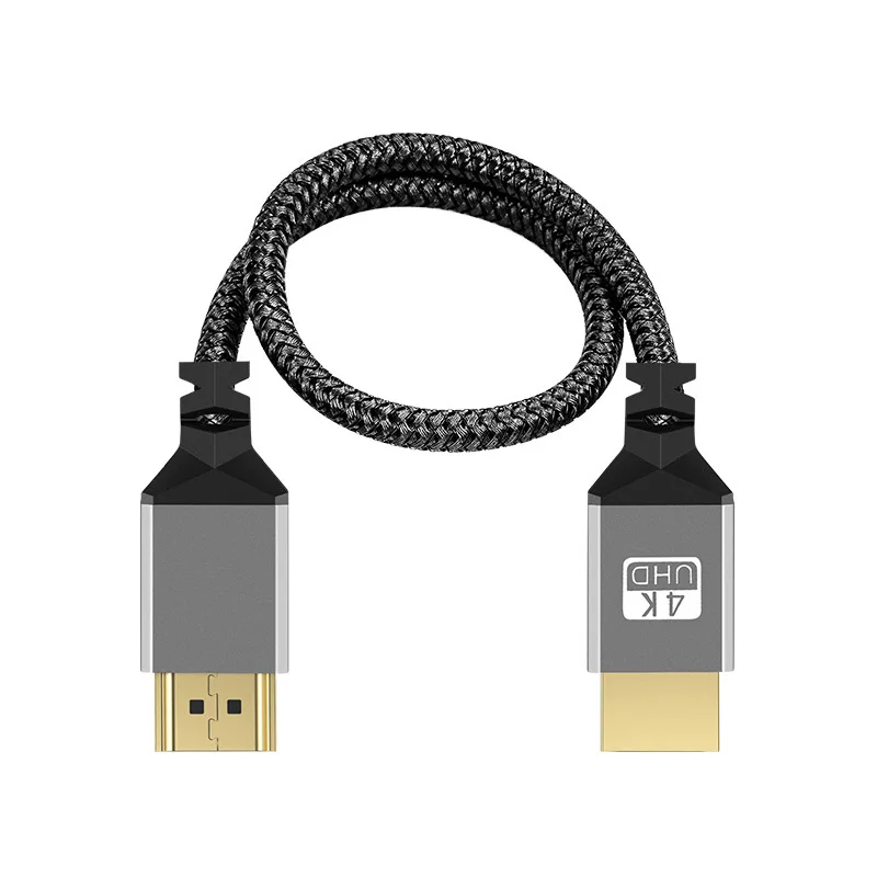 1/1.5/2/3/5/7.5/10 м нейлоновая оплетка HD 4K @ 60 Гц, совместимый удлинитель HDMI-HDM, штекер-штекер, кабель для HDT PS4/3 ТВ-камеры HD TV