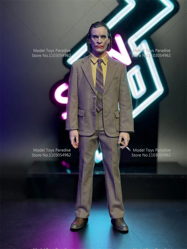 ARTISAN 1/6 Collectible Joker Super Villain Joaquin Phoenix Western Style Clothes Full Set 12inch Soldier Action Figure Model