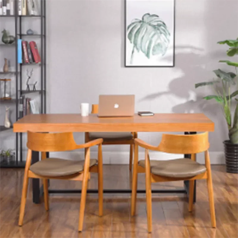 Nail Office Computer Desk Study Conference Modern Standing Work Desk Writing Wood Escritorio Para Compuradora Executive Tables