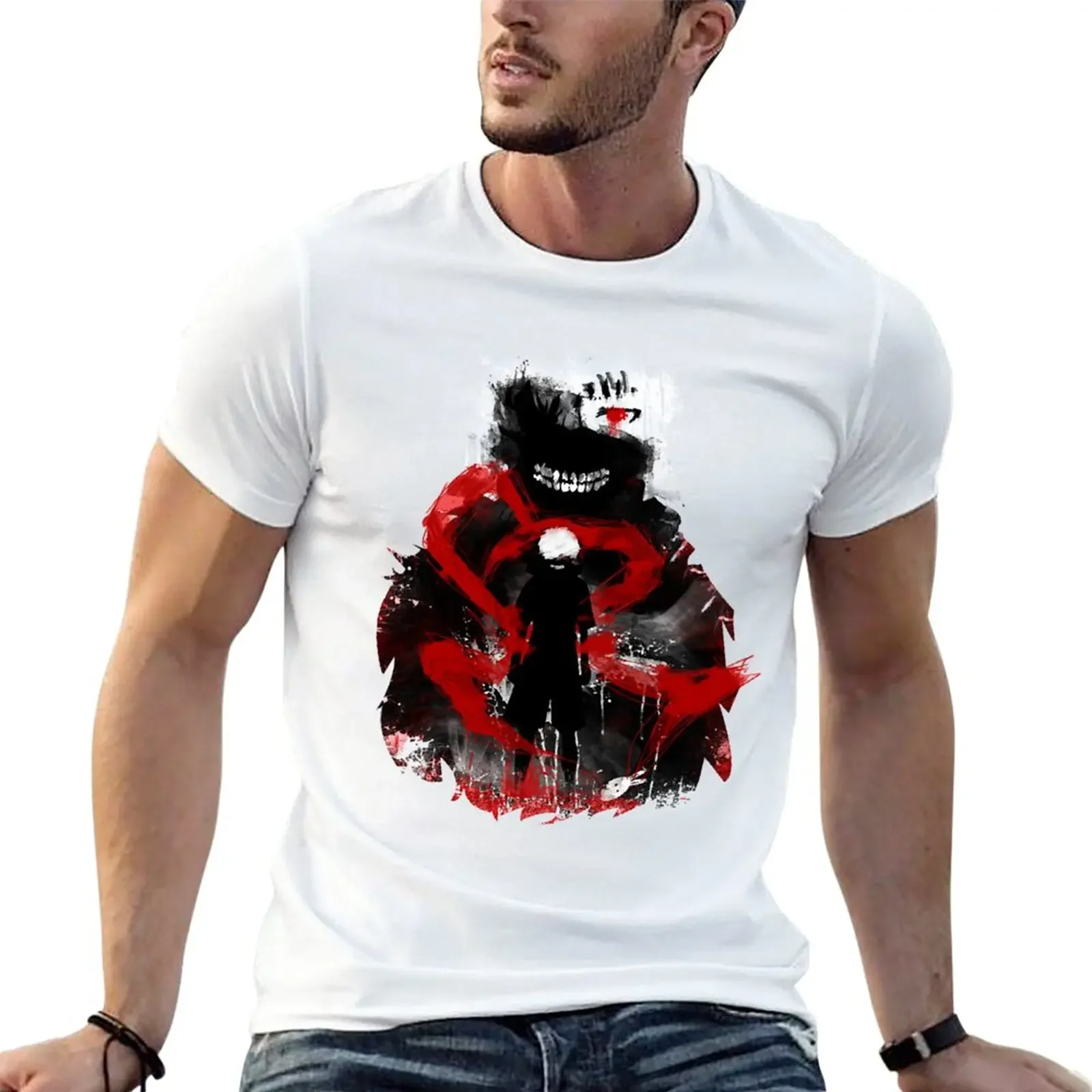 New Ghoul T-Shirt cute tops new edition t shirt Tee shirt t shirts for men pack