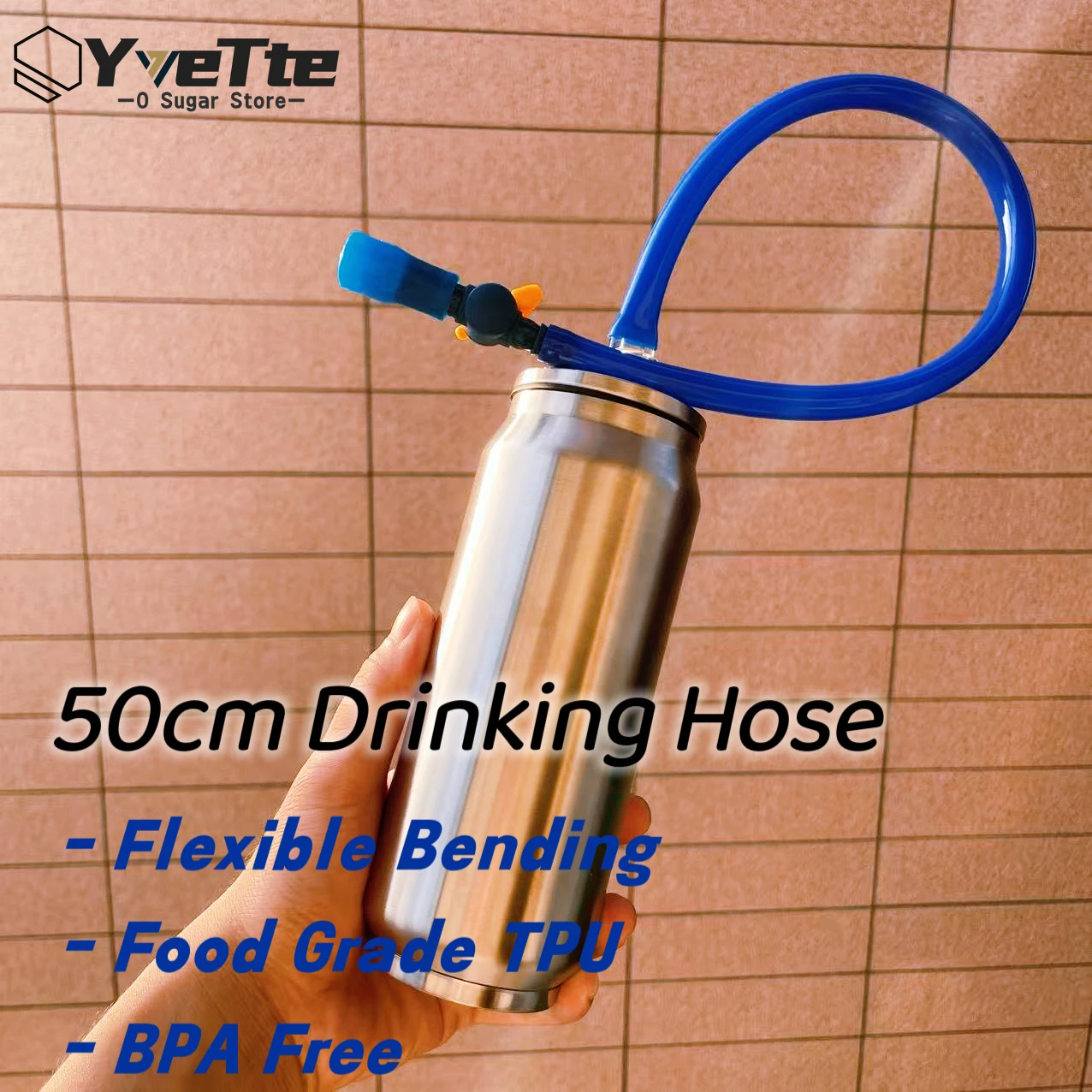 

30cm 50cm Drinkware Water Hose Straw Tube for Outdoor Cycling Climbing Drinking Hose for Sport Racing Insulated Bottle BPA Free