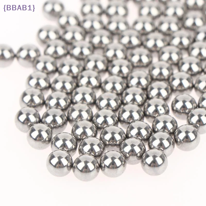 【AB1】100Pcs Stainless Steel Bearing Ball 3/4/5/6MM Bicycle Bearing Precision Mixing Balls DIY Crafts Machinery Parts{H}