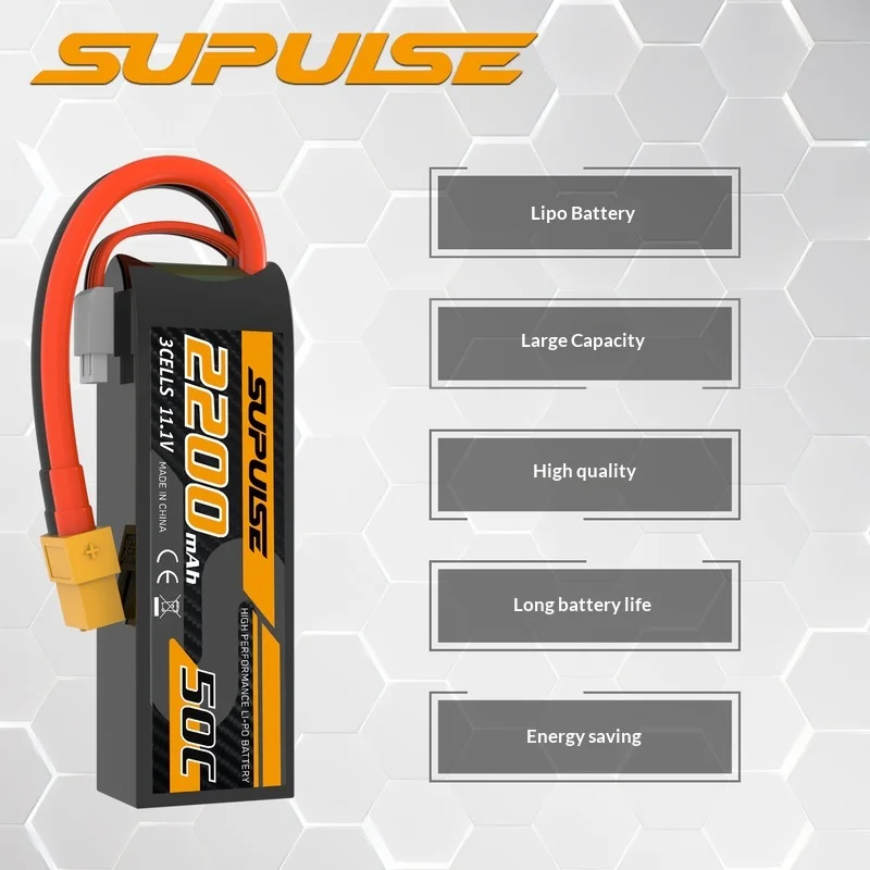 올란스 모델 선박 모델 비행기 배터리 모듈 리튬 배터리 Xt60 인터페이스 50c