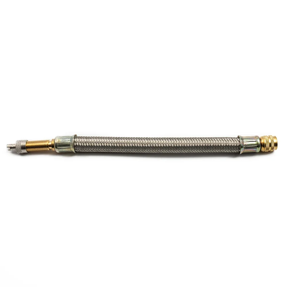 

Accessories Valve Extension Alloy Clip Copper Nut Practical 19cm With An Aluminum Hose Stem ​Flexible Alloy Clip