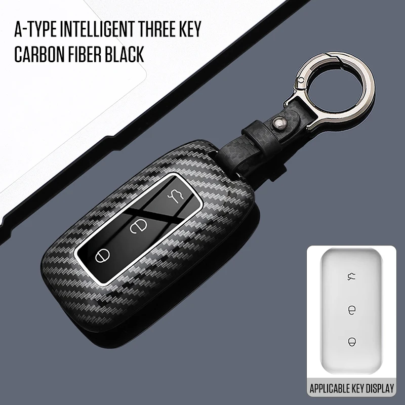 

ABS Plastic For Geely EX5 Galaxy E5 Proton e.MAS 7 2025 2024 Car Remote Control Key Case Keychain Accessories Garnish Trim Cover