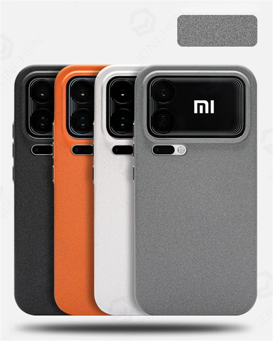 Nowe Matowe Etui Hybrydowe z Efektem Piasku dla Xiaomi Mi17 17 Pro Max Ultra, Odporne na Wstrząsy, Magnetyczne, Odporne na Odciski Palców, Kompatybilne z Magsafe — zdjęcie produktu 2
