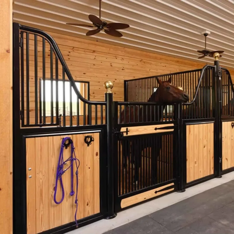 

Customization Stable Horses with House Included Horse Stable Doors for Sale Horse Stable Front Door Moveable
