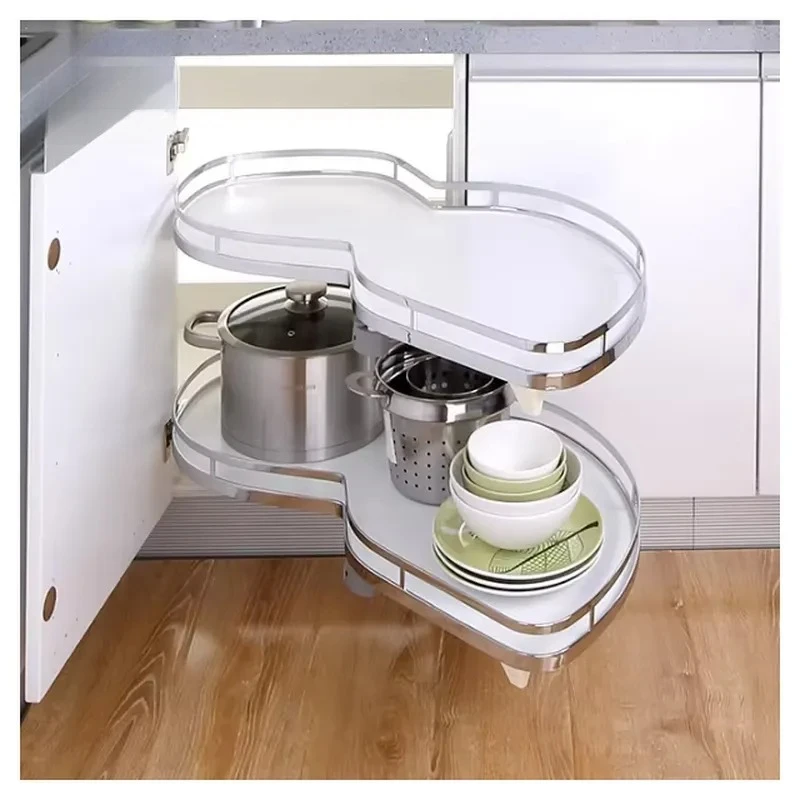 for Premium Modern Multi Functional Stainless Steel Pull Out Kitchen Storage Basket for Cabinet Finishing Slide Out Organizer