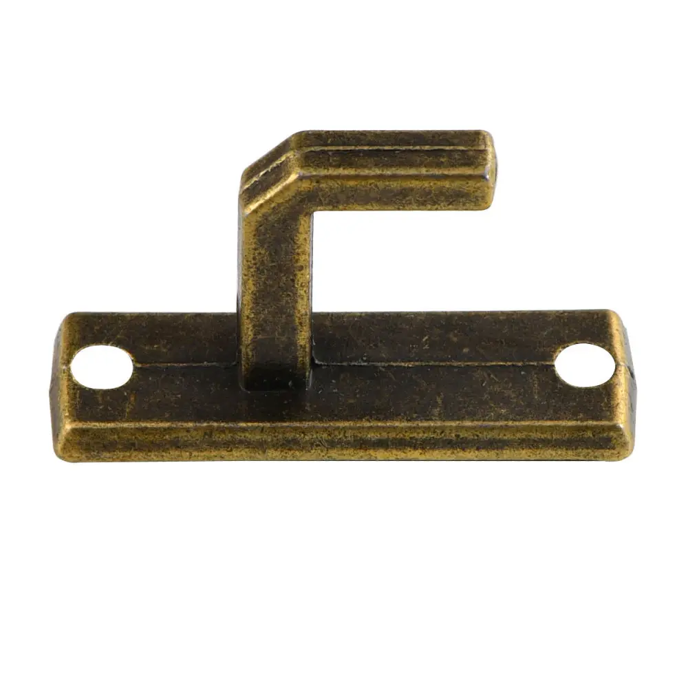Decorative Cabinet Drawer Latch For Jingmao Antique Bronze Box Hasp Alloy Metal Lock Vintage Style Wood Case Clasp