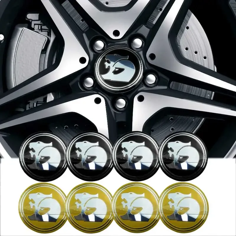 4PCS 56mm Auto Rad Center Hub Caps Aluminium Aufkleber für Holden Commodore Colorado HSV VE Cruze Captiva Barina dekoration Aufkleber